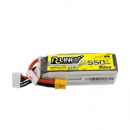 Tattu R-Line 550mAh 14.8V 95C 4S1P XT30
