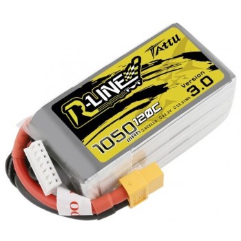 Akumulator Tattu R-Line V3.0 1050mAh 120C 22.2V 6S1P XT60