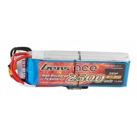 Gens Ace 2600mAh 7.4V 1C 2S1P