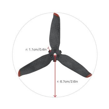 Carbon Propeller for DJI FPV Drone (2 Pairs)