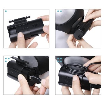 Sunnylife Battery & Cable Holder for DJI FPV Goggle V2 or Goggles 2