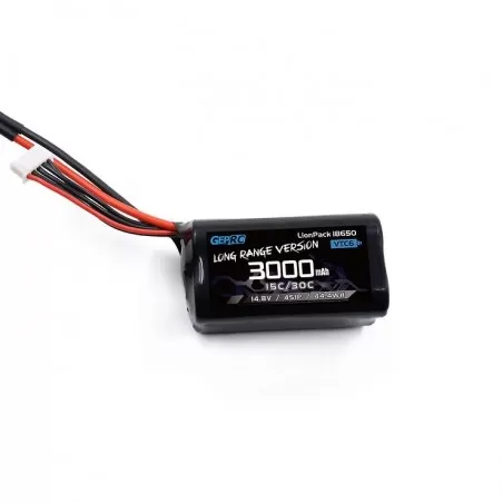 GEPRC LionPack 18650 VTC6 3000mAh 15C/30C 14.8V 4S1P 44.4Wh