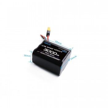 GEPRC LionPack 18650 VTC6 3000mAh 15C/30C 22.2V 6S1P 66.6Wh XT30