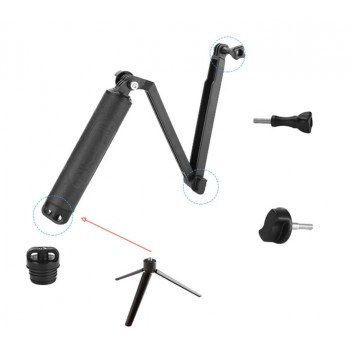 Uchwyt Telesin 3-way dla kamer sportowych