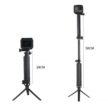 Uchwyt Telesin 3-way dla kamer sportowych
