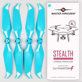 MAS Stealth Propellers for DJI Phantom 4 Drone