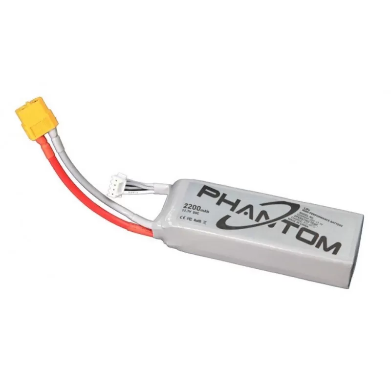 PHANTOM LIPO 2200MAH, 20C, 11.1V