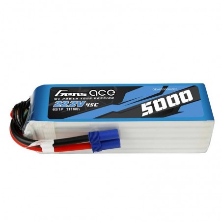 Akumulator Gens Ace 5000mAh 22.2V 45C 6S1P