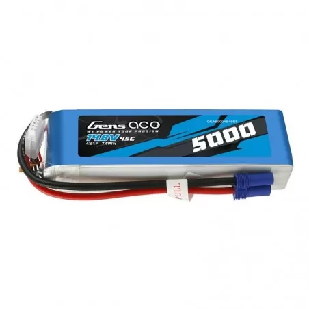 Akumulator Gens Ace 5000mAh 14.8V 45C 4S1P