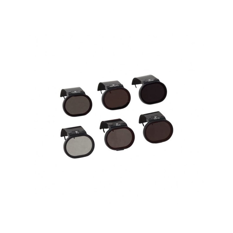 DJI Spark Filter 6-Pack (PL, ND8/PL, ND16/PL, ND8, ND16, and ND32) - PolarPro