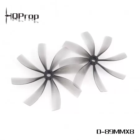 HQProp Duct 89MMX8 Cinewhoop Propeller Grey