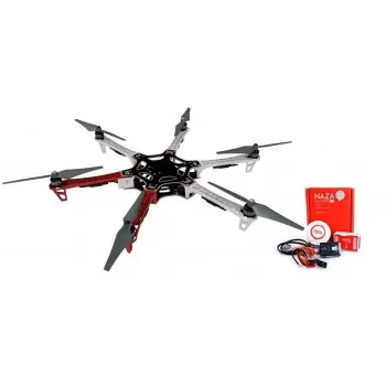 F550 + NAZA-M LITE + GPS + Podwozie
