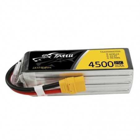 Tattu 4500mAh 22,2V 25C 6S1P XT90