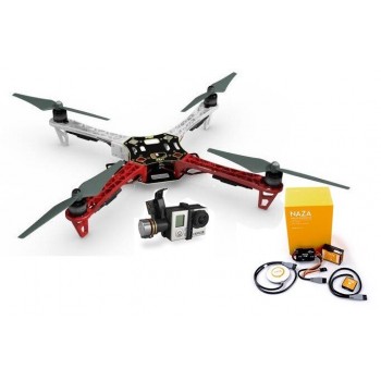 F450 + NAZA-M V2 + GPS + Gimbal H3-3D + Podwozie
