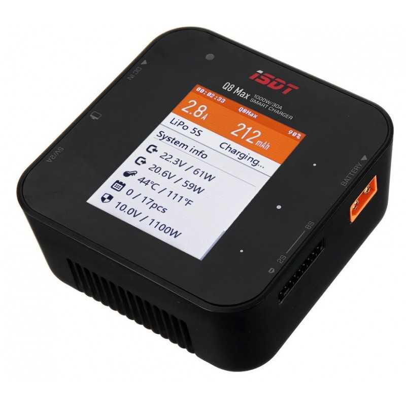 iSDT Q8 MAX 1000W 30A LiPo 1-8S