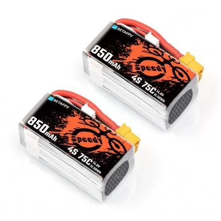 Akumulatory LiPo 850mAh 4S 75C XT30 - BETAFPV