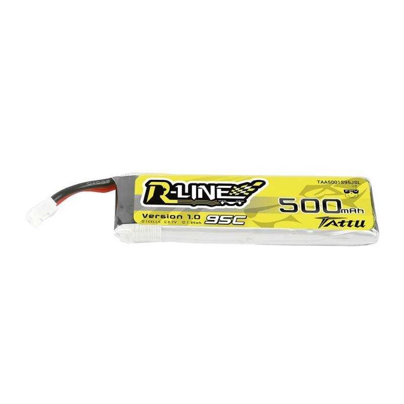 Tattu 500mAh 3.7V 95C 1S1P Long