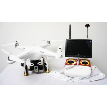 Zestaw Phantom 2 v2 H3-3D FPV 7" iOSD 600mW - Gotowy do lotu