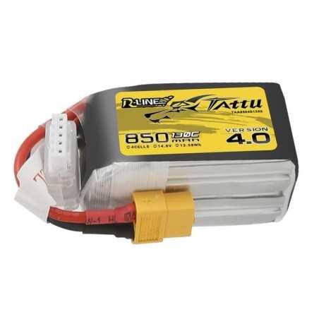 Akumulator Tattu R-Line 4.0 850mAh 14.8V 130C 4S1P XT60