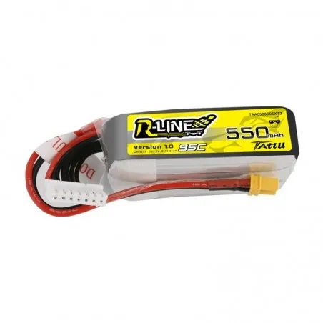 Tattu R-Line 550mAh 22.2V 95C 6S1P XT30