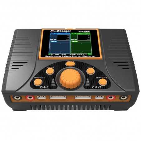 iCharger 406 DUO 1400W 2x40A LiPo 2x6s