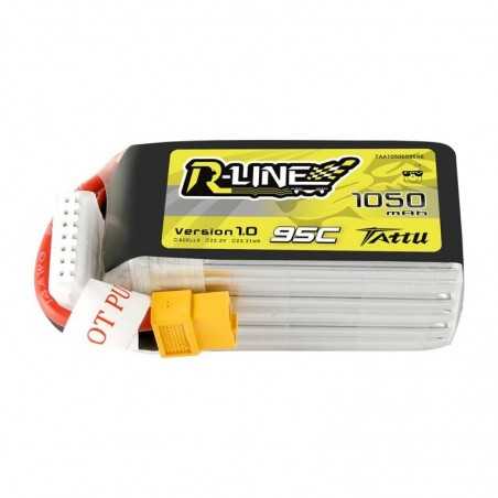 Tattu R-Line 1050mAh 22.2V 95C 6S1P XT60