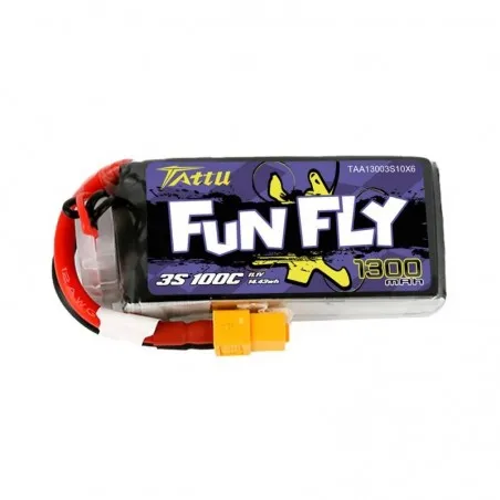 Tattu Funfly 1300mAh 11,1V 100C 3S1P