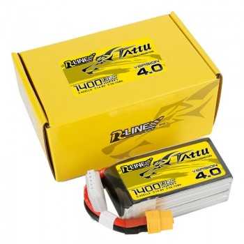 Akumulator Tattu R-Line Version 4.0 1400mAh 14,8V 130C 4S1P XT60
