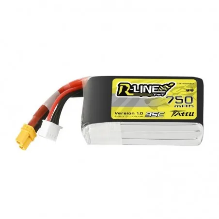 Tattu R-Line 750mAh 11.1V 95C 3S1P XT30U-F