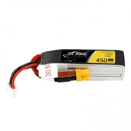 Tattu 450mAh 11,1V 75C 3S1P XT30 Long