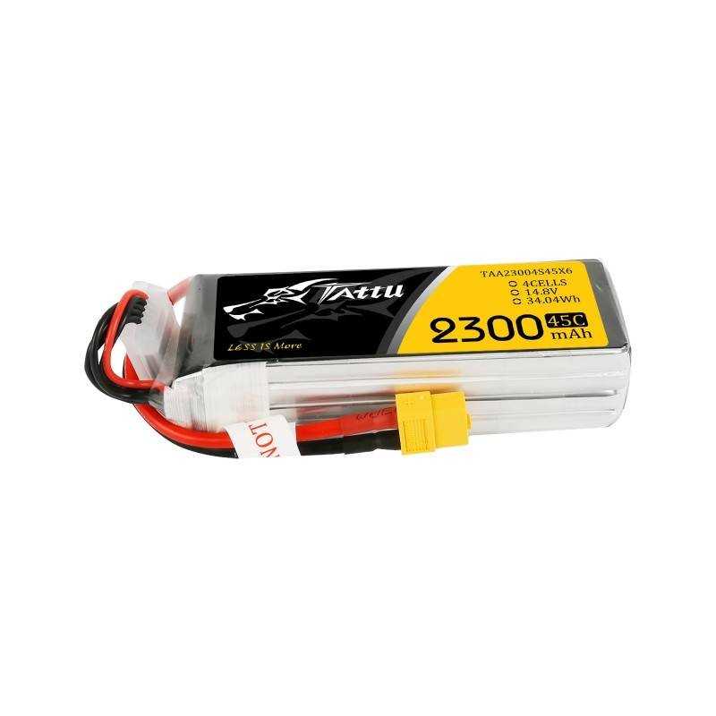 Tattu 2300mAh 14,8V 75C 4S1P XT60