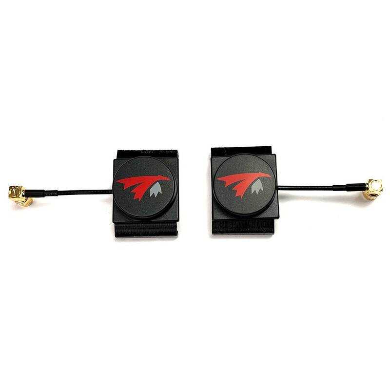 TrueRC X-AIR 5.8 MK II Patch Antennas Kit RHCP for HDZero