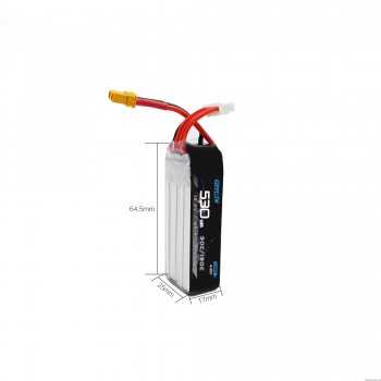 Akumulator GEPRC 4S 530mAh 90/180C HV 3.8V/4.35V XT30