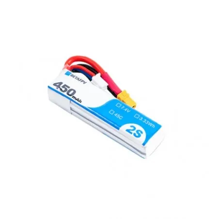 Akumulator LiPo 2S 450mAh 45C XT30 - BETAFPV