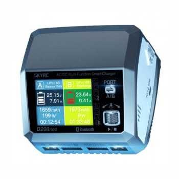 Dwukanaława ładowarka SkyRC D200neo AC/DC 400W