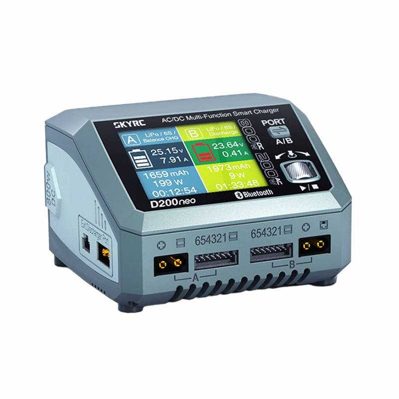Dwukanaława ładowarka SkyRC D200neo AC/DC 400W