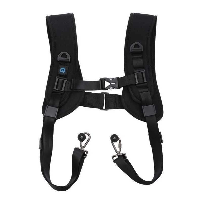 PULUZ Quick Release Double Shoulder Harness Soft Pad