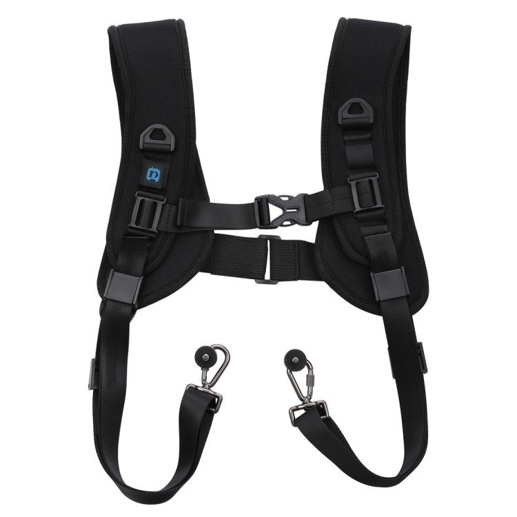 PULUZ Quick Release Double Shoulder Harness Soft Pad