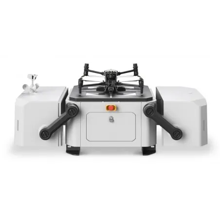 Stacja dokująca DJI Dock wraz z dronem DJI Matrice 30T