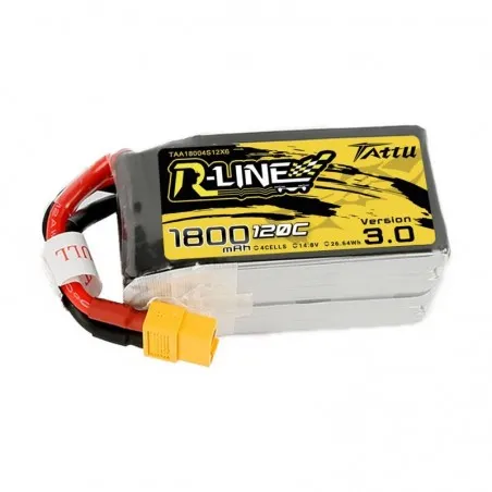 Tattu R-Line Version 3.0 1800mAh 14,8V 120C 4S1P XT60