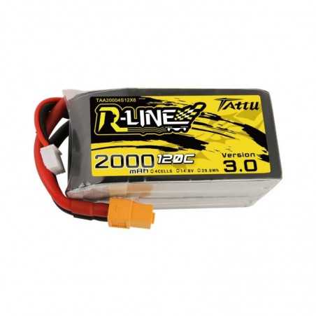 Tattu R-Line Version 3.0 2000mAh 14,8V 120C 4S1P XT60