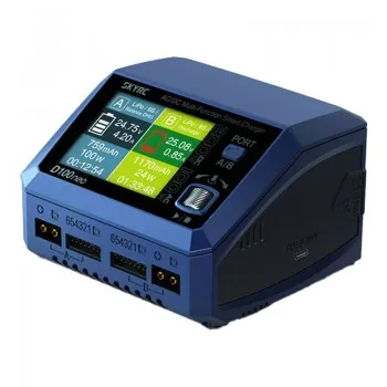Dwukanałowa ładowarka SkyRC D100neo AC/DC 200W