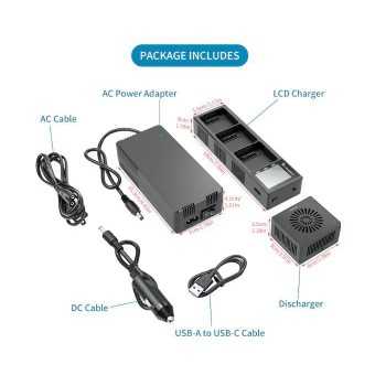 Multifunctional charger for DJI Mavic 3 & DJI Mavic 3 Pro