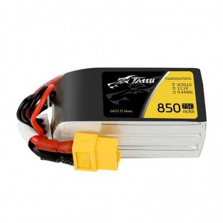 Akumulator Tattu 850mAh 11.1V 75C 3S1P XT60