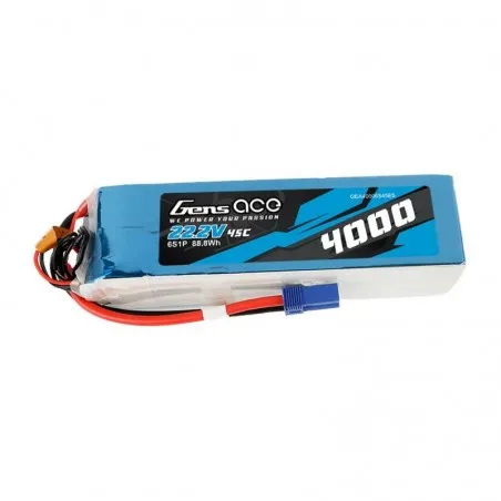 Gens Ace 4000mAh 22.2V 45C 6S1P