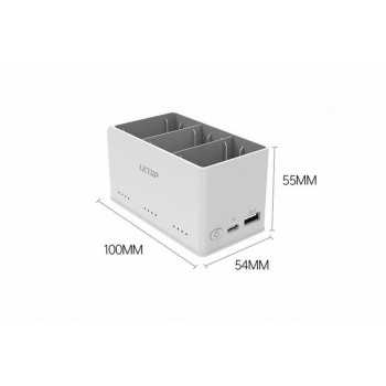 LKTOP 3in1 Two-Way Charging Hub with LED Light for DJI Mini 4 Pro