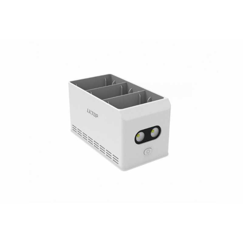LKTOP 3in1 Two-Way Charging Hub with LED Light for DJI Mini 4 Pro