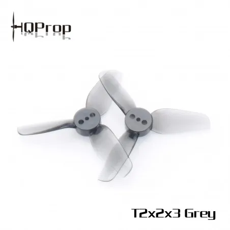 HQ Durable Prop T2X2X3 (2CW+2CCW) Poly Carbonate Grey