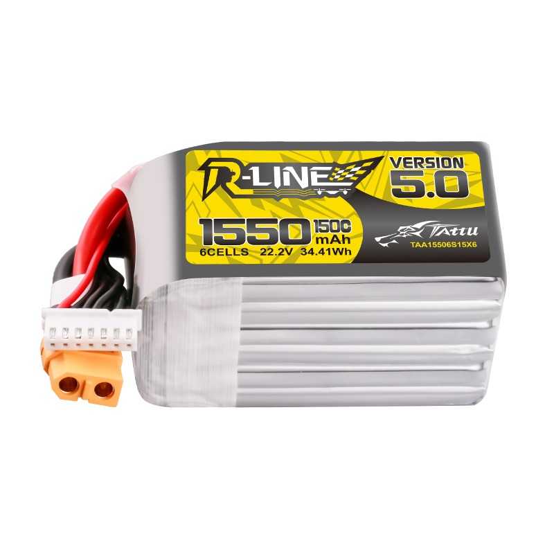 Akumulator Tattu R-Line Version 5.0 1550mAh 22,2V 150C 6S1P XT60