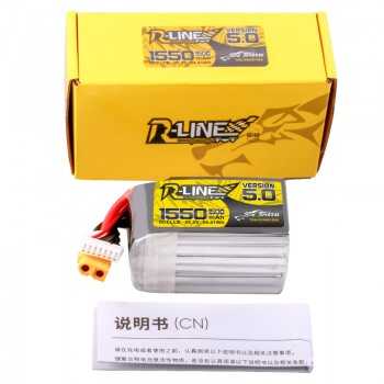 Akumulator Tattu R-Line Version 5.0 1550mAh 22,2V 150C 6S1P XT60